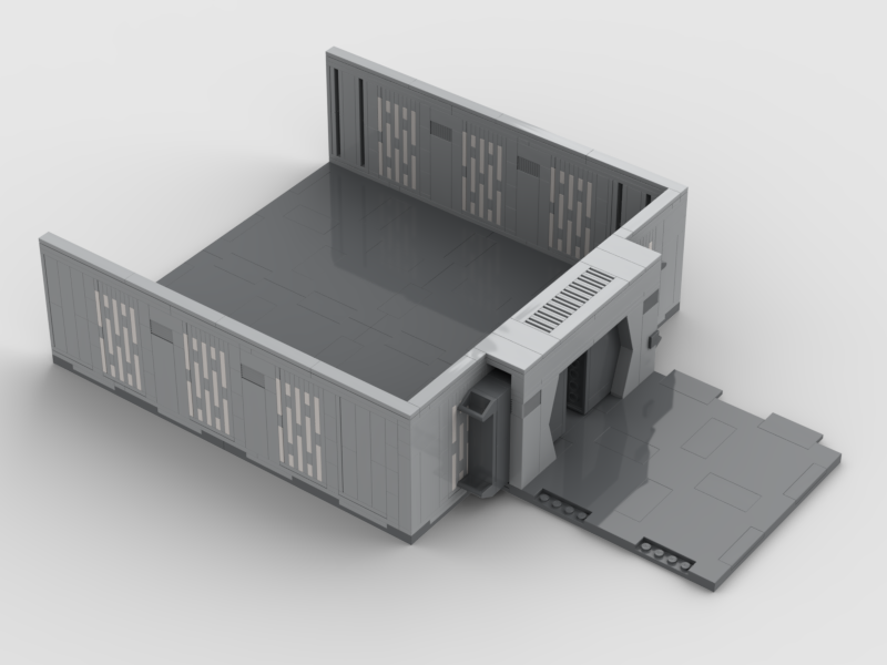 Brick_boss Republic Corridor System Big Room