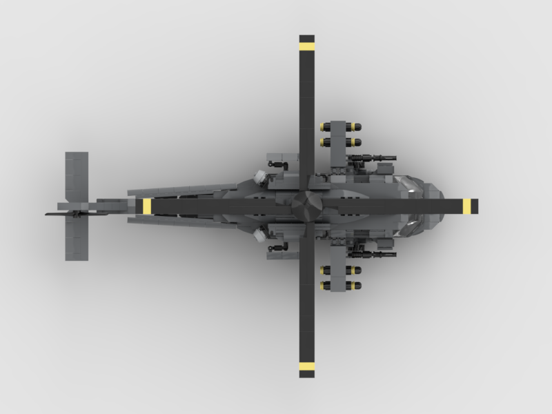 Brick_boss Sikorsky UH-60 Black Hawk (Rocket Launchers)