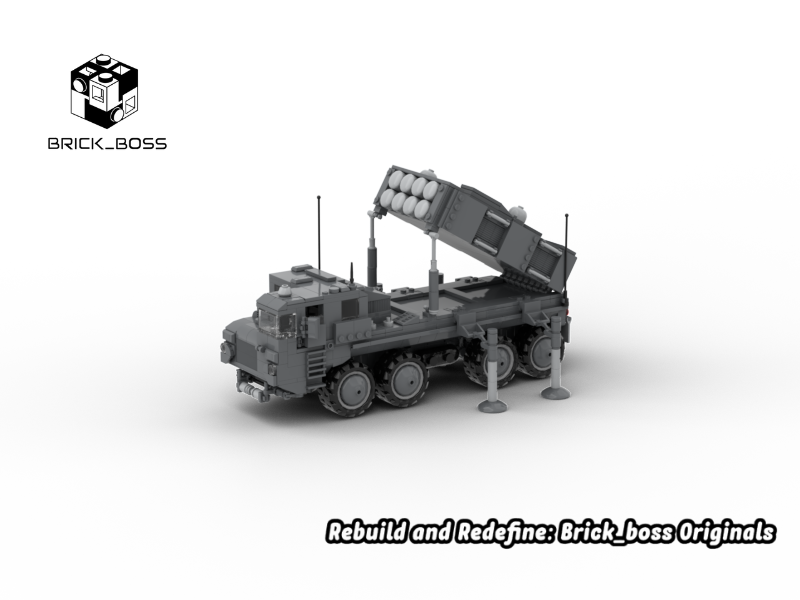 Brick_boss Futuristic BM-30 SMERCH