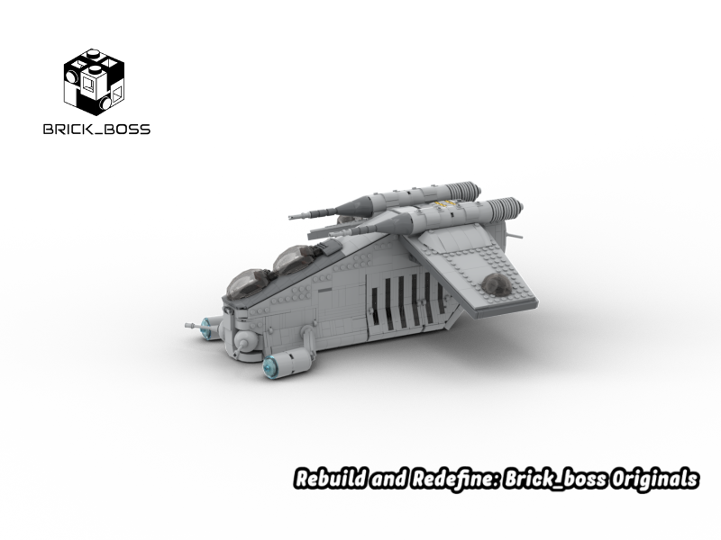 Brick_boss Imperial Gunship LAAT