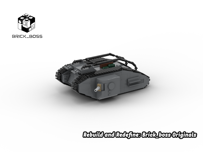 Brick_boss British MARK V Tank III