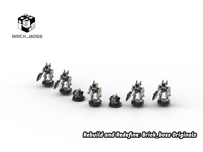 Brick_boss Futuristic VANGUARD DRONE II Combat Patrol