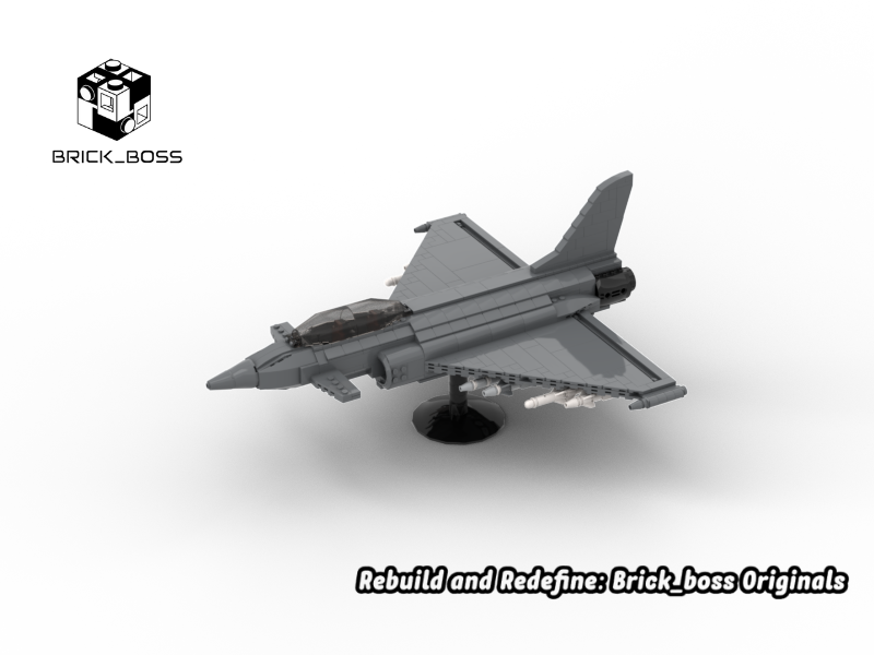 Brick_boss Futuristic EUROFIGHTER TYPHOON