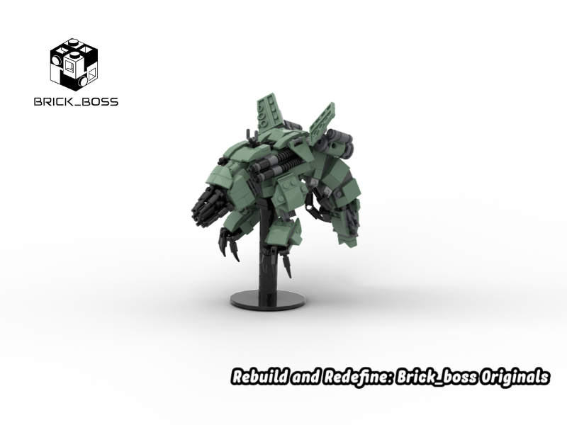 Brick_boss Mandalorian BASILISK Droid I
