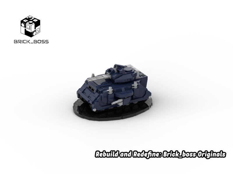 Brick_boss Ultramarines PREDATOR Tank