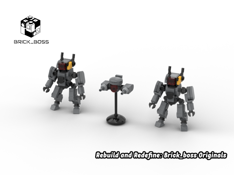 Brick_boss Futuristic VANGUARD DRONE Pack