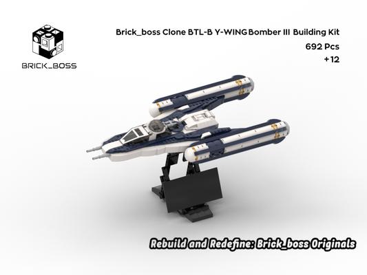 Brick_boss Clone BTL-B Y-WING Bomber III