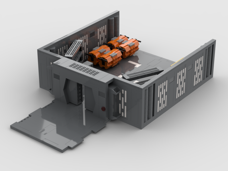 Brick_boss Imperial Corridor System Cargo Room