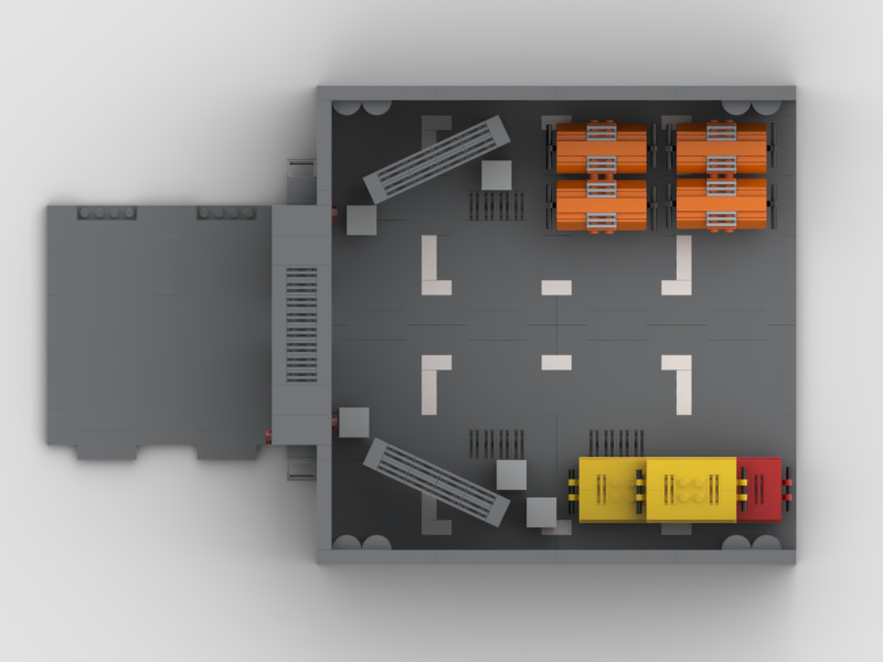 Brick_boss Imperial Corridor System Cargo Room