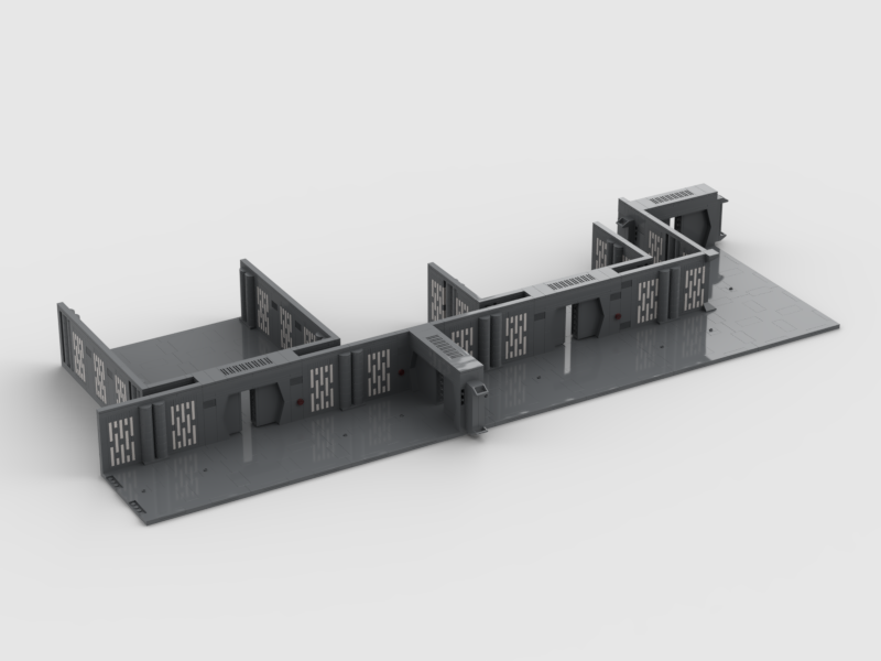 Brick_boss Imperial Corridor System Big Room
