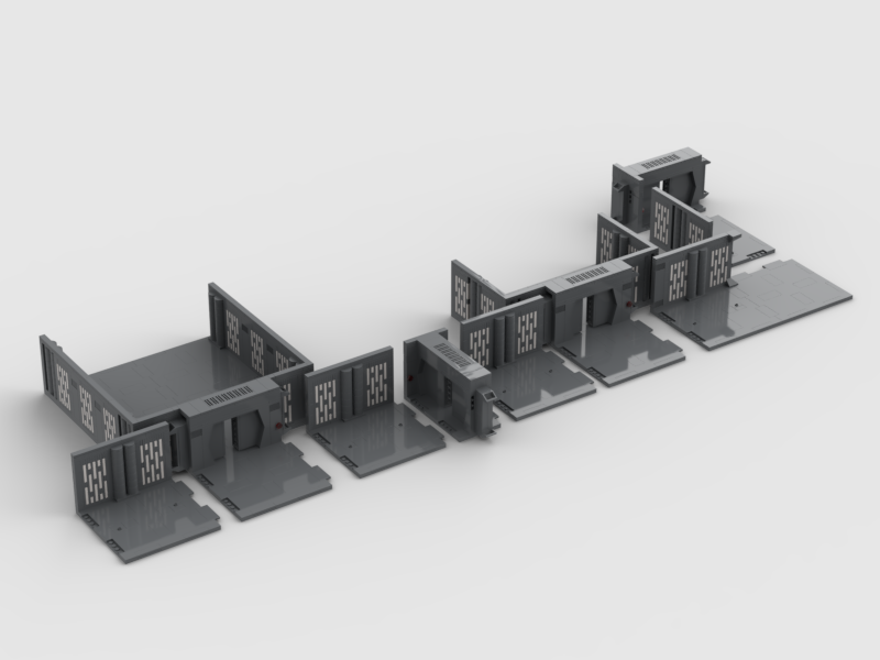 Brick_boss Imperial Corridor System Big Room