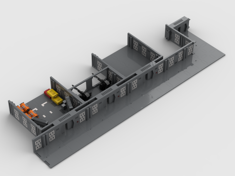 Brick_boss Imperial Corridor System Big Room