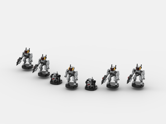 Brick_boss Futuristic VANGUARD DRONE II Combat Patrol