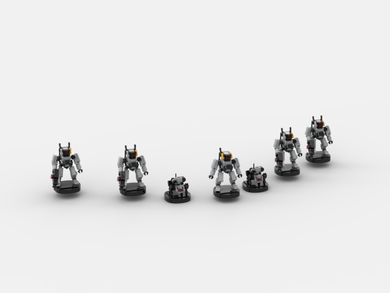 Brick_boss Futuristic VANGUARD DRONE II Combat Patrol