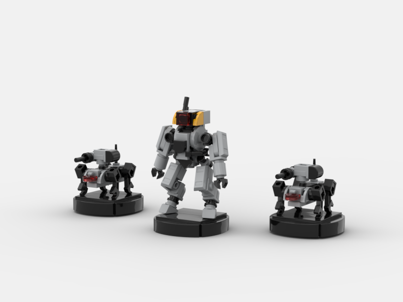 Brick_boss Futuristic VANGUARD DRONE II Combat Patrol