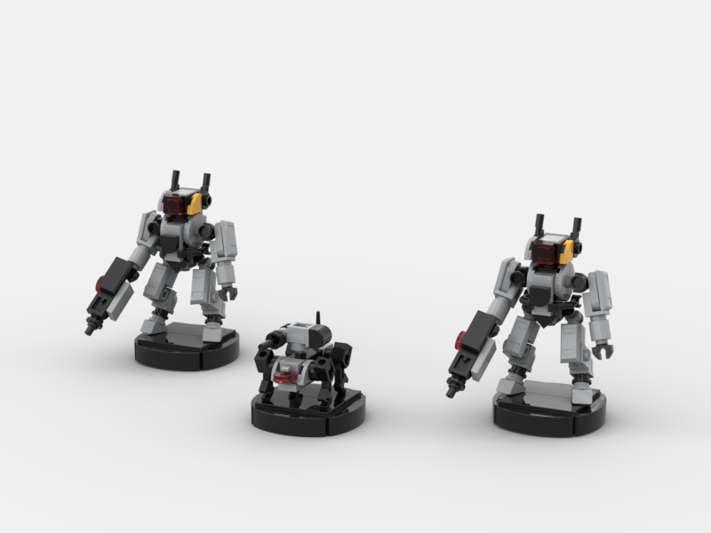 Brick_boss Futuristic VANGUARD DRONE II Combat Patrol