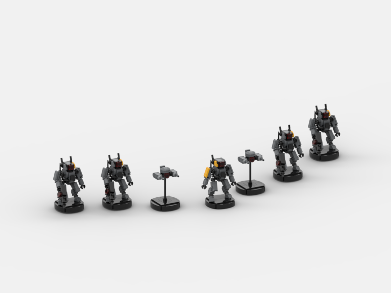 Brick_boss Futuristic VANGUARD DRONE I Combat Patrol