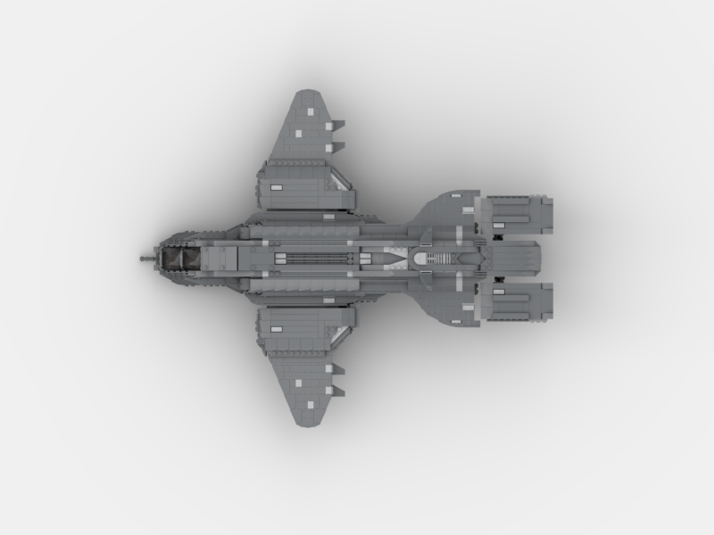 Brick_boss Futuristic PELICAN Dropship