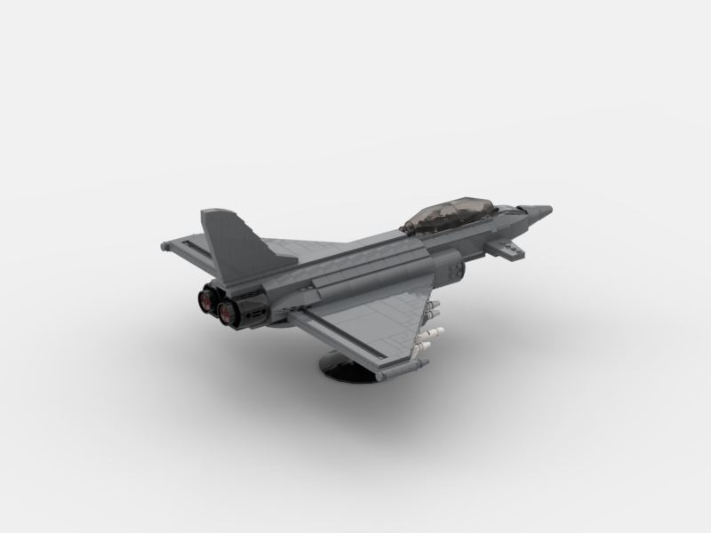 Brick_boss Futuristic EUROFIGHTER TYPHOON