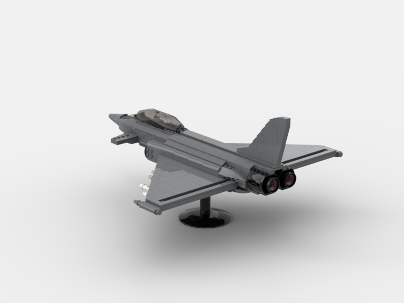Brick_boss Futuristic EUROFIGHTER TYPHOON
