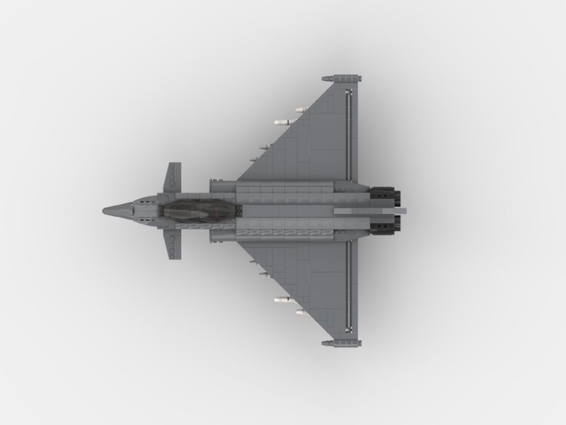 Brick_boss Futuristic EUROFIGHTER TYPHOON