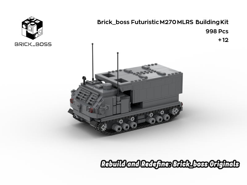 Brick_boss Futuristic M270 MLRS