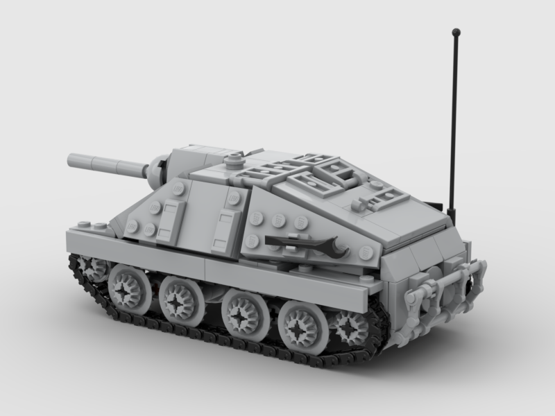 Brick_boss Hetzert Tank