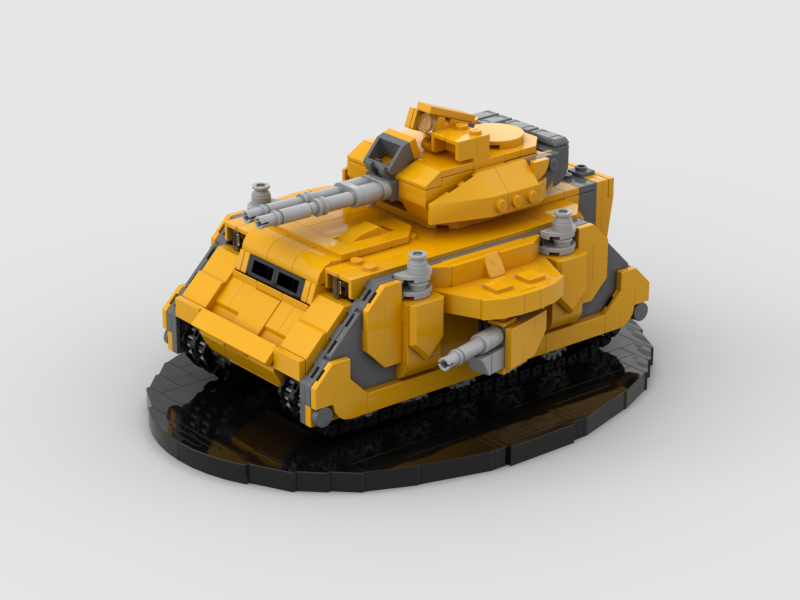 Brick_boss Imperial Fist PREDATOR Tank