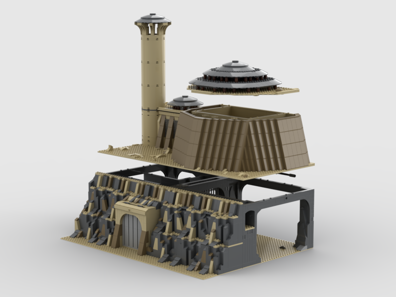 Brick_boss Jabba’s Palace Playset