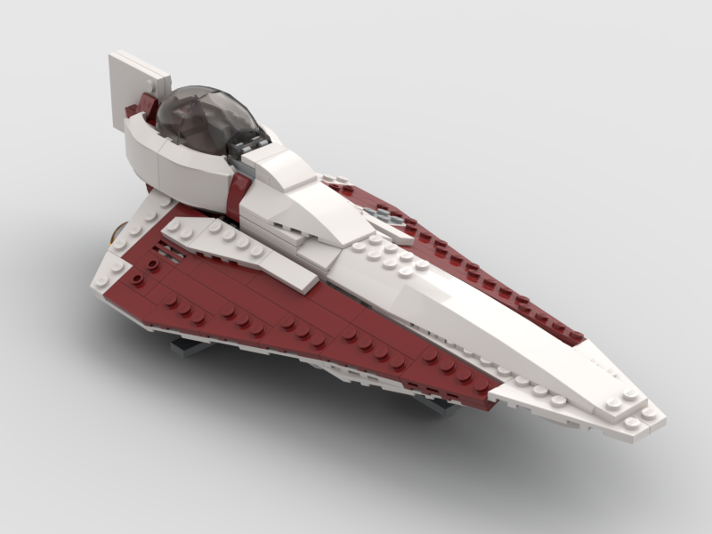 Brick_boss Jedi StarFighter Ship