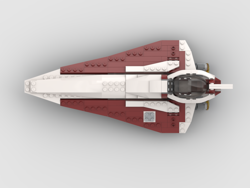 Brick_boss Jedi StarFighter Ship