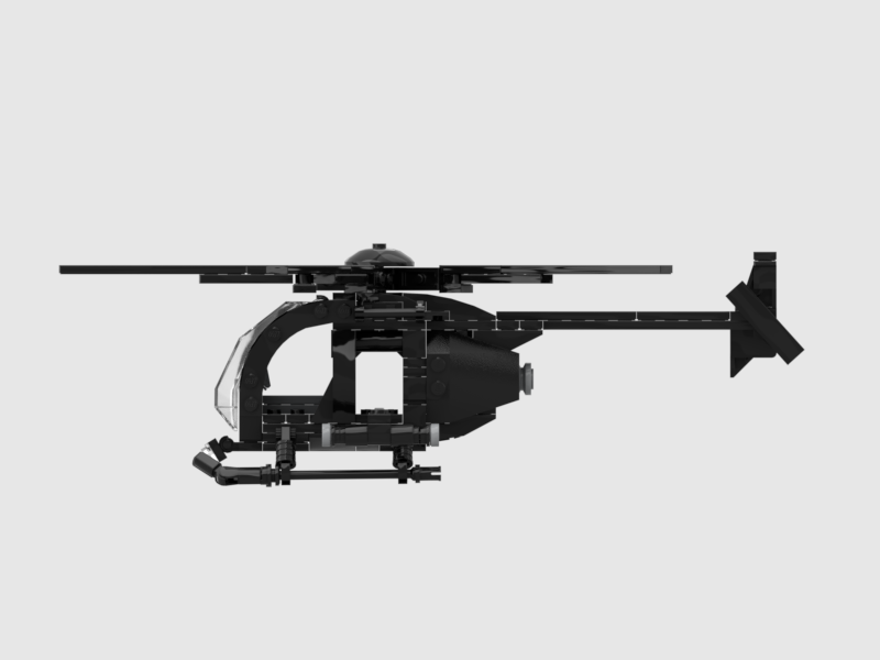 Brick_boss American AH-6 LITTLE BIRD