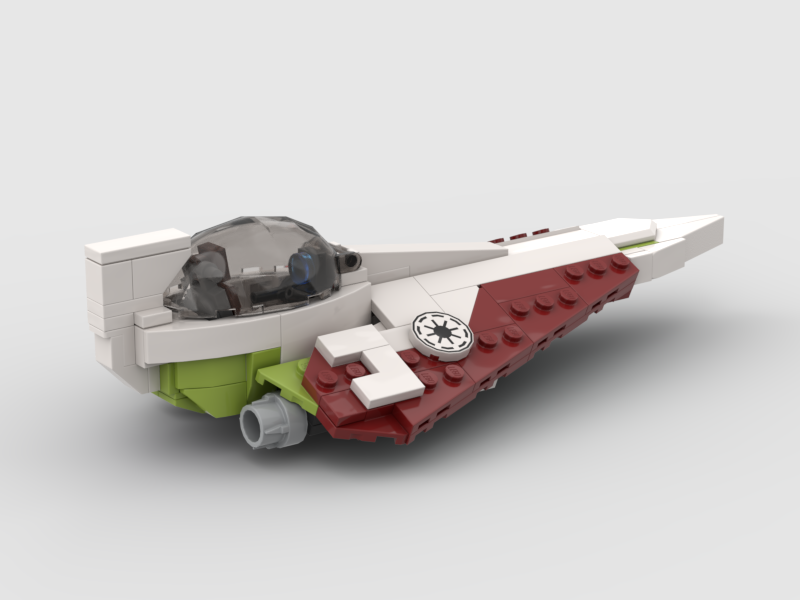 Brick_boss Obi Wan Delta-7 Starfighter