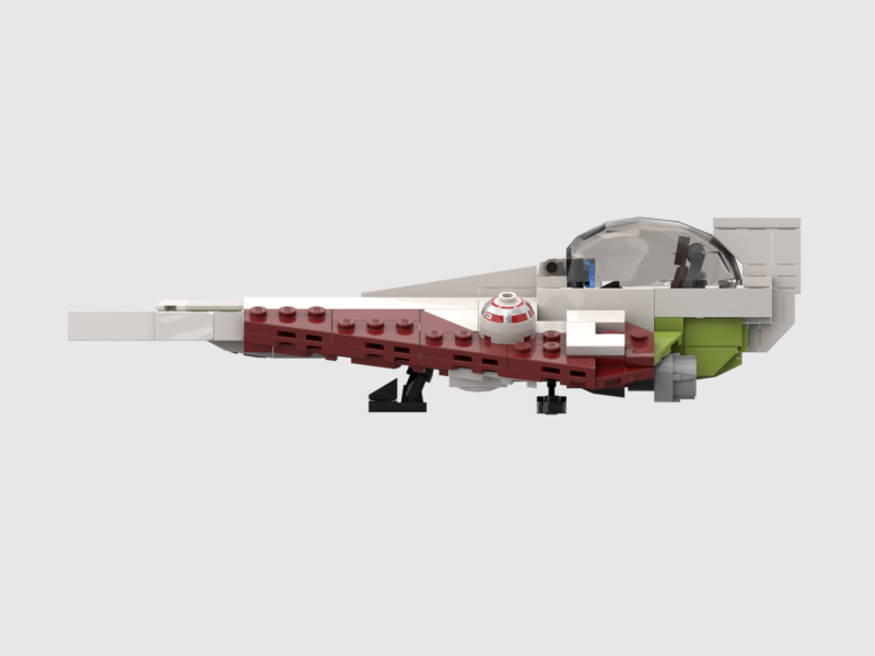 Brick_boss Obi Wan Delta-7 Starfighter