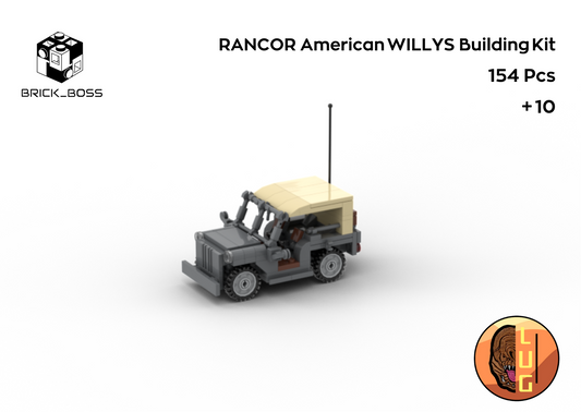 Brick_boss American 2 in 1 WILLYS
