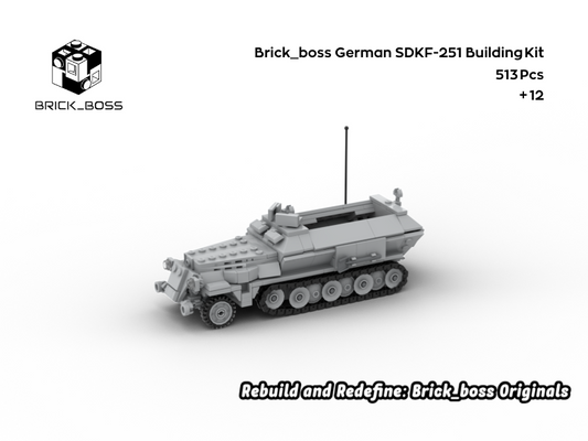 Brick_boss German SDKFZ-251
