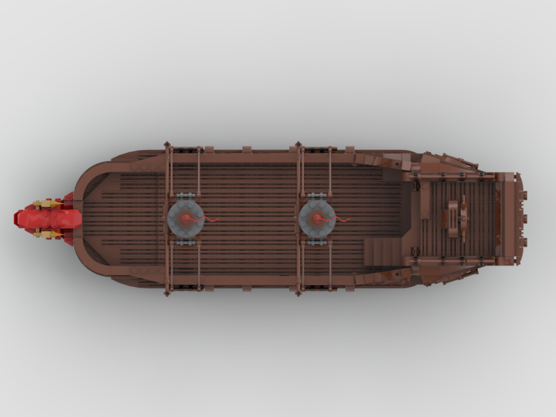 Brick_boss Medieval Fantasy War Ship