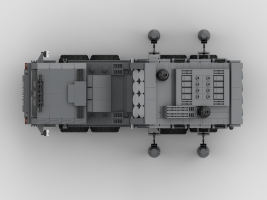 Brick_boss Truck With Rocket Luncher (grey version)