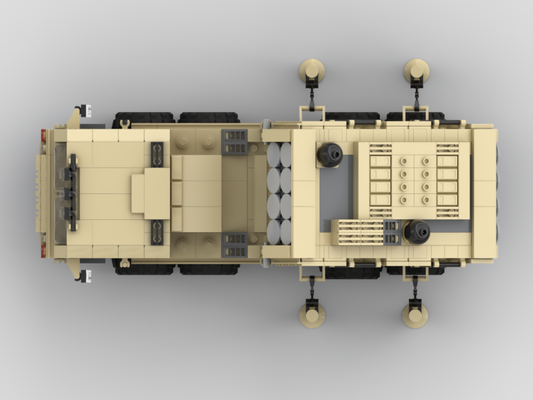 Brick_boss Truck With Rocket Luncher