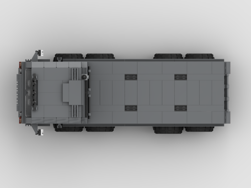 Brick_boss Military truck (grey version)