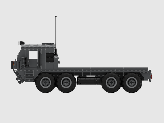 Brick_boss Military truck (grey version)
