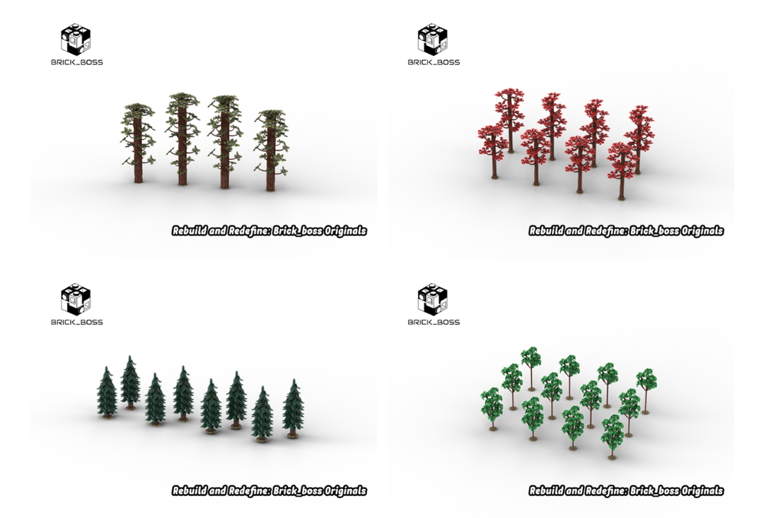 The Brick_boss FOLIAGE PACK Collection