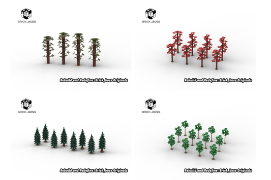 The Brick_boss FOLIAGE PACK Collection