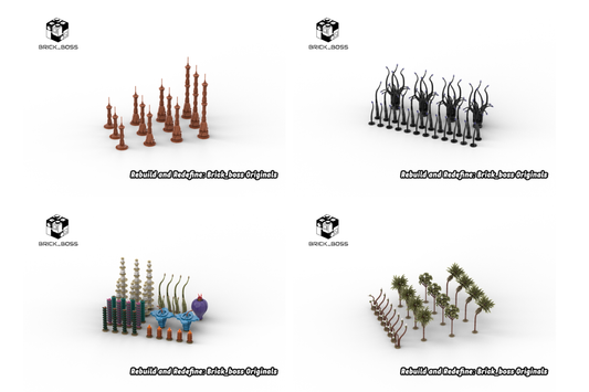 The Brick_boss STAR WARS FOLIAGE PACK Collection