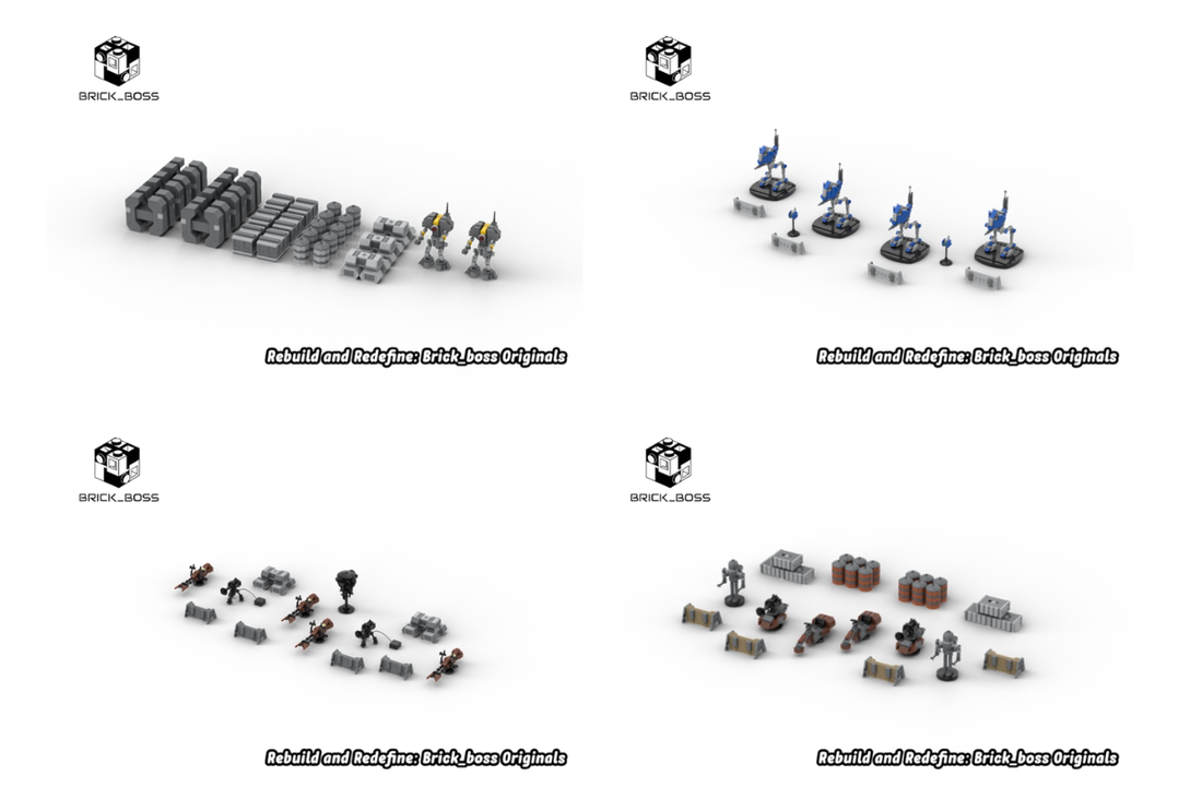 The Brick_boss EQUIPMENT PACKS Collection