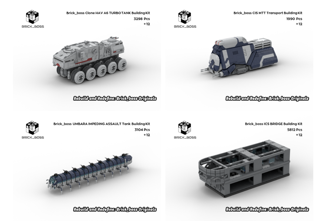 Introducing Brick_boss_kits: our own building kits.