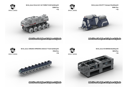 Introducing Brick_boss_kits: our own building kits.