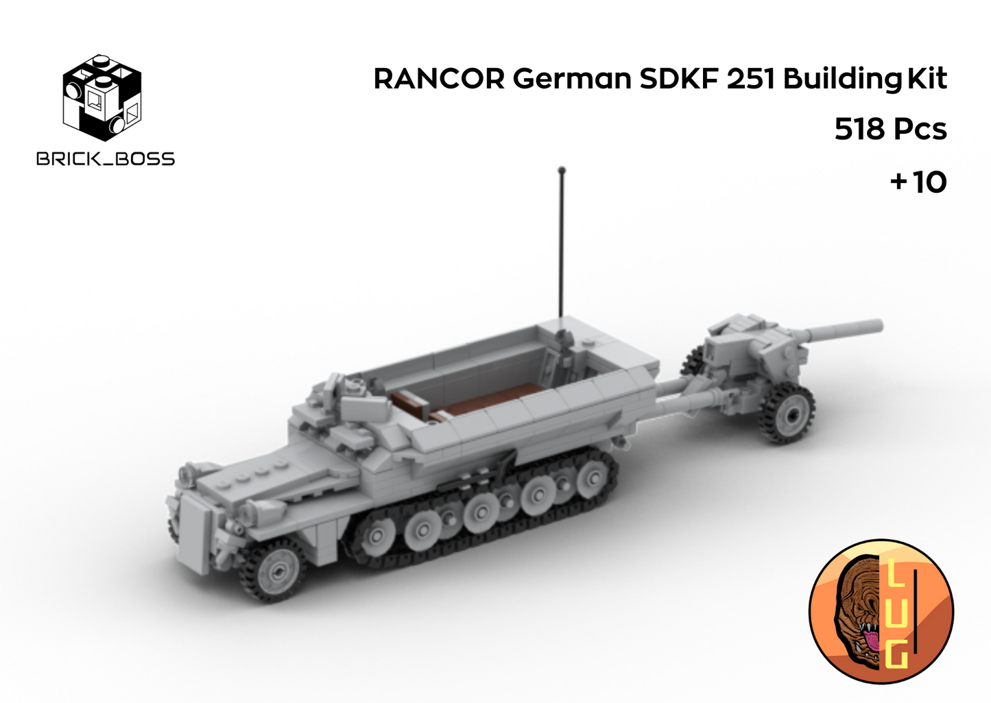 Brick_boss German SDKFZ-251 (playset)