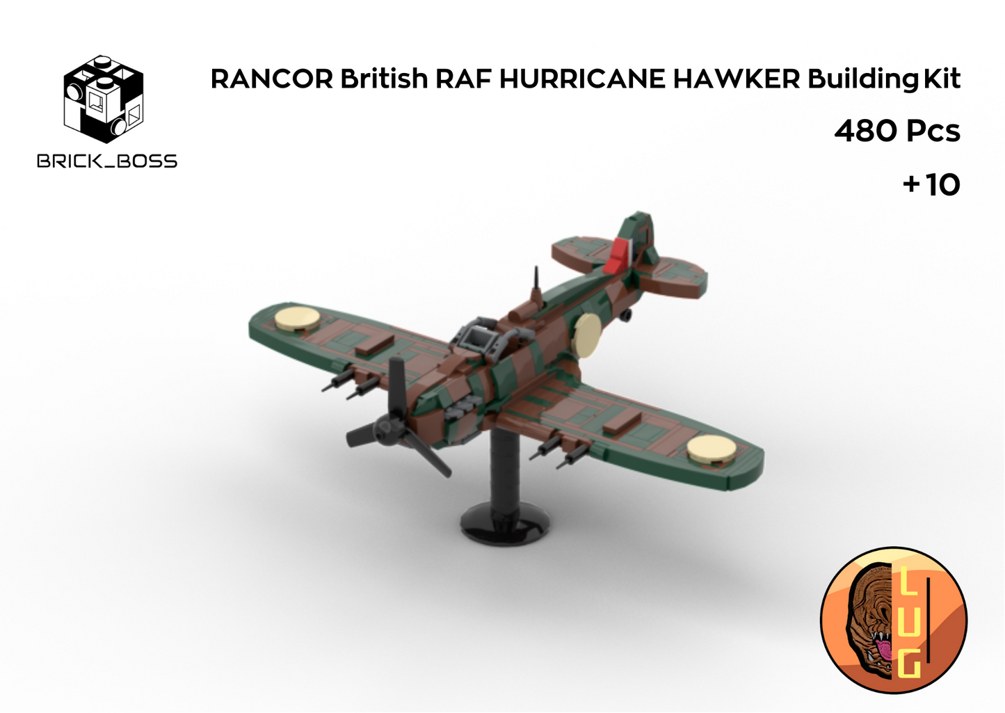 Brick_boss British RAF HAWKER HURRICANE