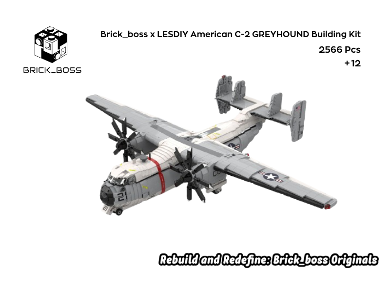LESDIY American C-2 GREYHOUND Aircraft Building Kit